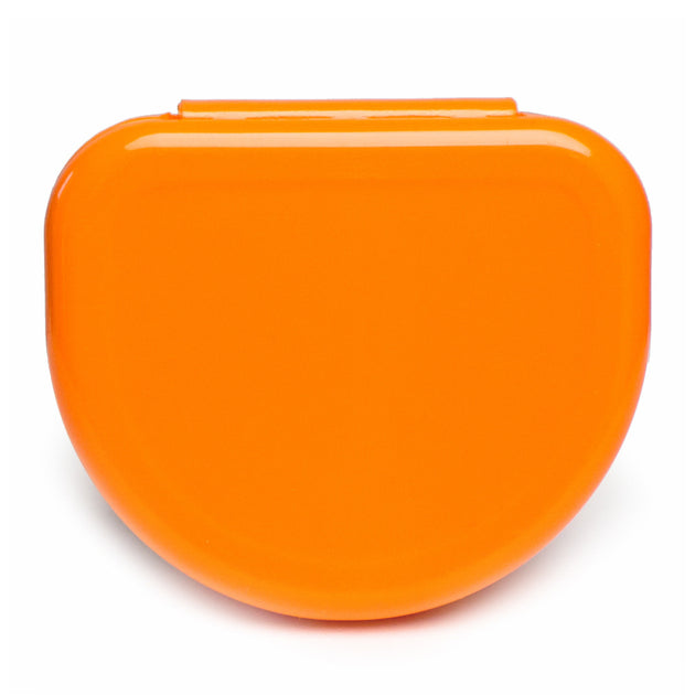 Solid Color Retainer Cases 25/pk (ORANGE) Express Dental Products, Inc.
