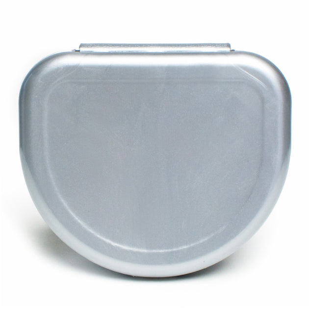 Solid Color Retainer Cases 25/pk (SILVER) Express Dental Products, Inc.