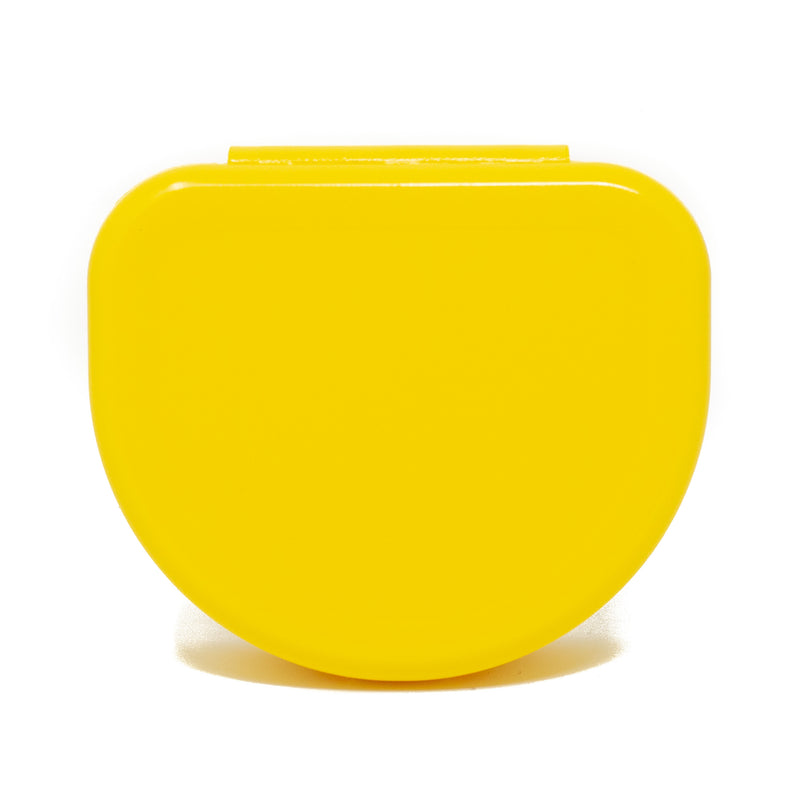 Solid Color Retainer Cases 25/pk (YELLOW)