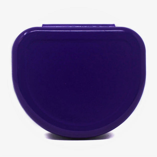 Solid Color Retainer Cases 25/pk (PURPLE) Express Dental Products, Inc.