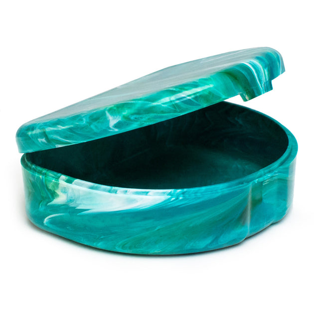 Designer Retainer Cases 25/pk (TURQUOISE) | Express Dental Products, Inc.