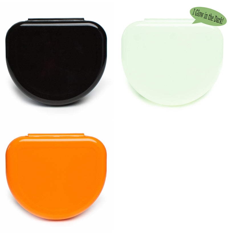 Retainer Case Assortment (SOLID HALLOWEEN) 25/pk *Seasonal*
