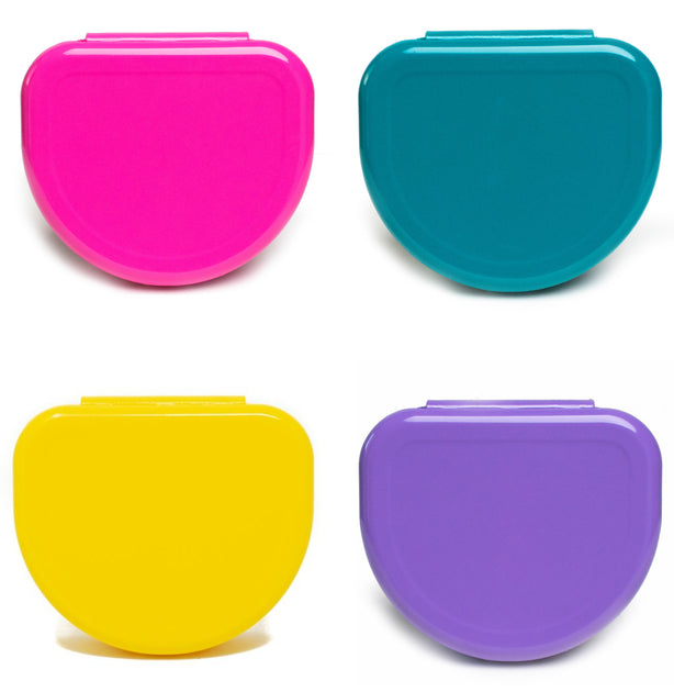 Retainer Case Assortment (SOLID SPRING) 25/pk | Express Dental Products ...