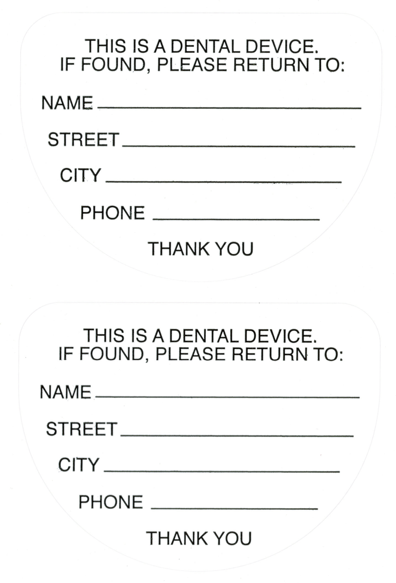 Retainer Case Labels Retainer Case Assortments | Express Dental Products, Inc.